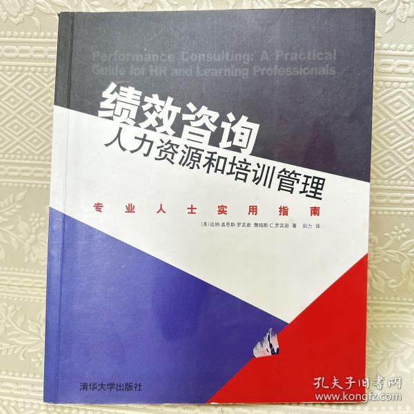 绩效咨询·人力资源和培训管理：专业人士实用指南