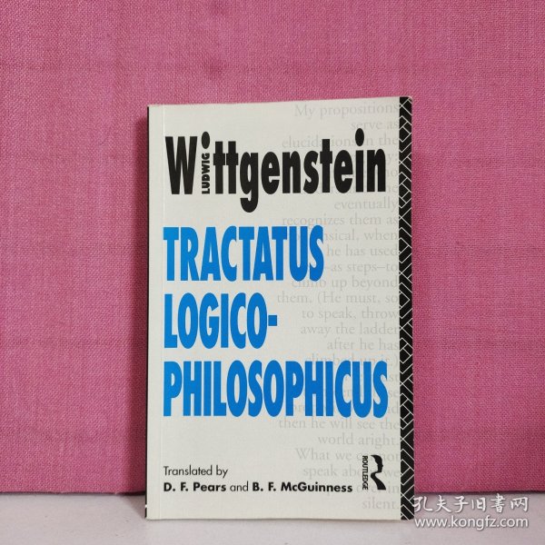 Tractatus Logico-Philosophicus：English Translation