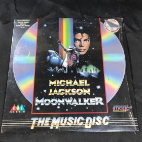 【唱片】电影LD大碟 MICHAEL JACKSON MOONWALKER 白胶大碟