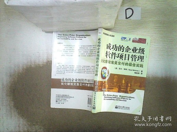 成功的企业级软件项目管理：优化绩效完美交付的最佳实践