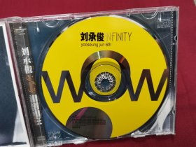 刘承俊《INFINITY》CD，碟片轻微使用痕。