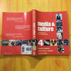 media ＆ culture4媒体与文化4 英文原版