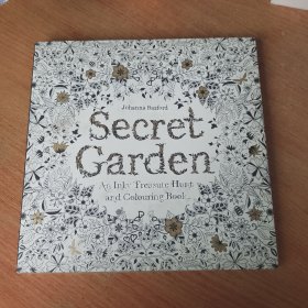 Secret Garden：An Inky Treasure Hunt and Coloring Book