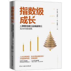 指数级成长：从默默无闻到出类拔萃的五大行动法则（樊登、《终身成长》推崇的成长型思维）