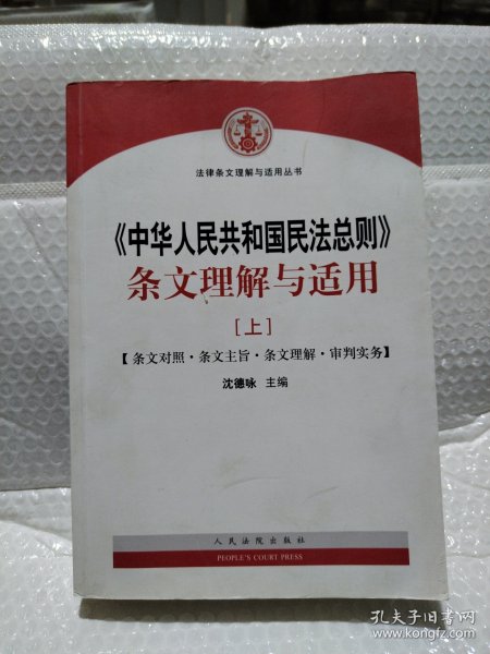 中华人民共和国民法总则 条文理解与适用（套装上下册）