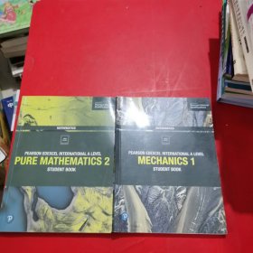 培生爱德思PEARSON EDEXCEL INTERNATIONAL A LEVEL STATISTICS1+PURE MATHEMATICS 2 STUDENT BOOK 数学学生两本合售【内有笔记 不多】