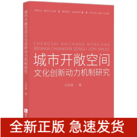 城市开敞空间文化创新动力机制研究