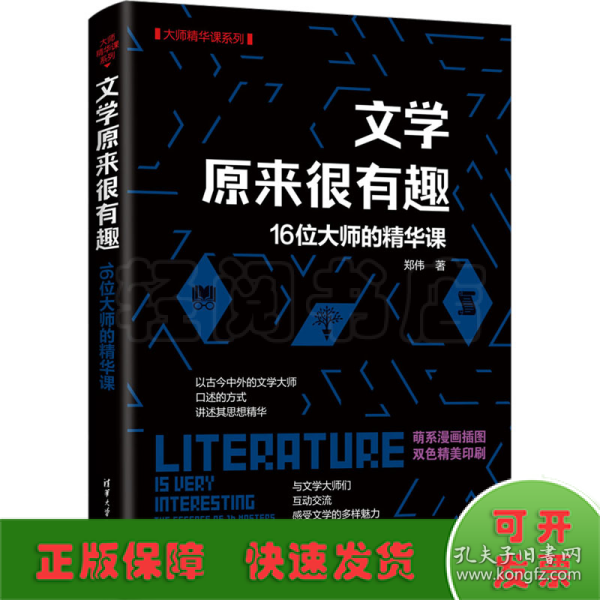 文学原来很有趣：16位大师的精华课（大师精华课系列）