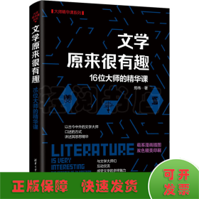 文学原来很有趣：16位大师的精华课（大师精华课系列）