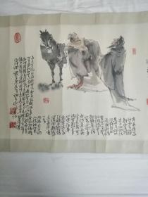 江苏著名画家陈正一长卷精品系列：中国古代十大诗人图