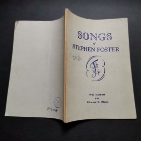 SONGS of STEPHEN FOSTER【福斯特歌曲集】【外文版 音乐用书】