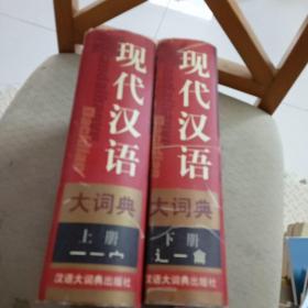 现代汉语大词典 上下册