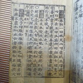 小学诸家集注 卷六 一本 本书为最后一本 疑似明代版本 卷末有成浑（1535-1598）跋