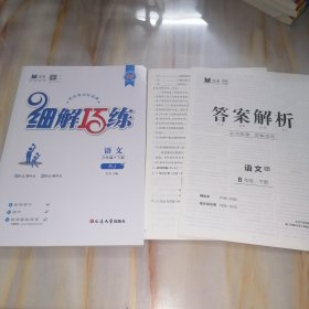 细解巧练 语文8年级下册RJ精练本（含配套资料参考答案如图）