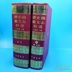 清史稿艺文志拾遗(索引+上册)