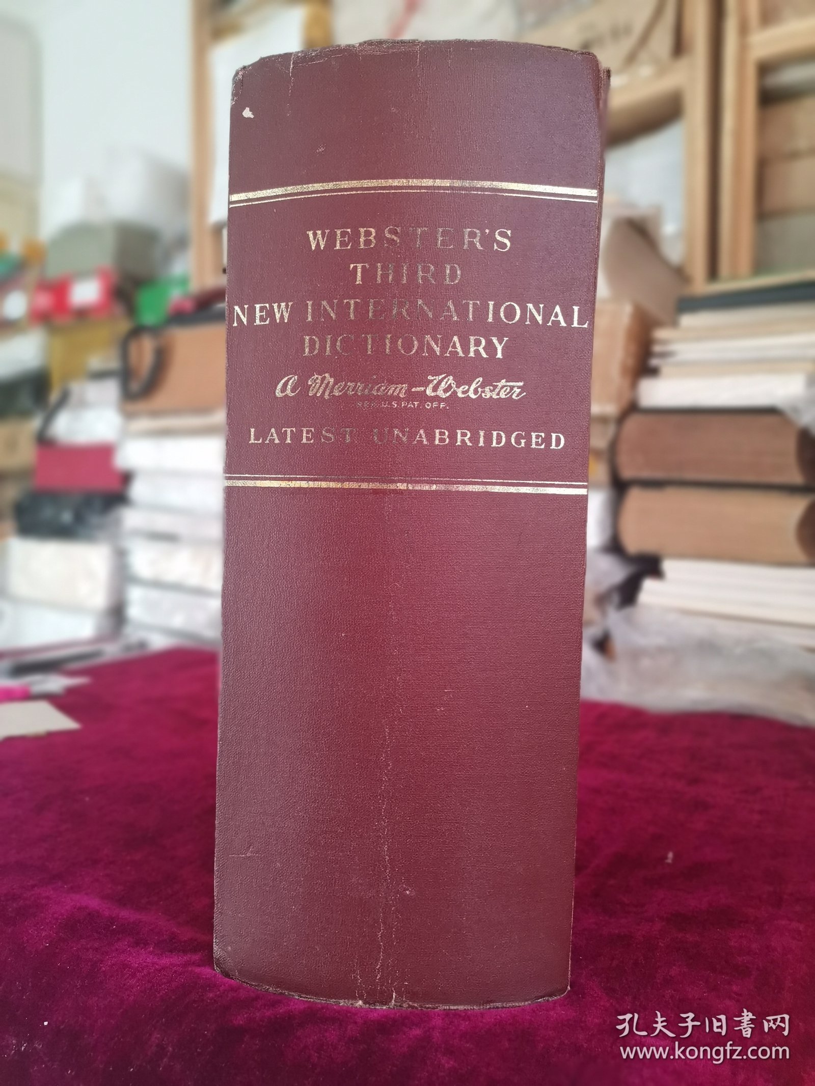 Webster's Third New International Dictionary of the English Language Unabridged