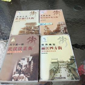 中华名街系列丛书 4册