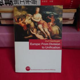 Europe:From Division to Unification 欧洲：从分裂到统一