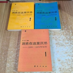 历史在这里沉思    全三卷