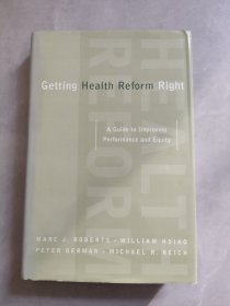 Getting Health Reform Right 正确推进医疗改革