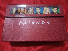 FRIENDS:THE COMPLETE SERIES   (1-6盒，40张DVD光盘+说明）  盒装