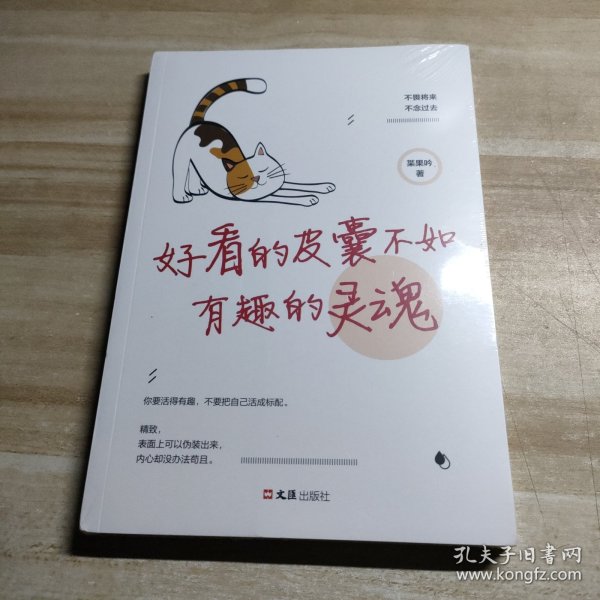 好看的皮囊不如有趣的灵魂