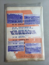 初级中学课本动物学教学挂图——我国的植物群落(全9幅)