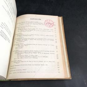 THE  INSTITUTE OF SEWAGE PURIFICATION JOURNAL AND PROCEEDINGS PA 1-4  1956（污水净化学会学报）月刊合订本 英文版