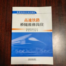 高速铁路岗位培训教材：高速铁路桥隧维修岗位