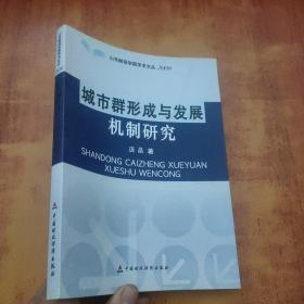 城市群形成与发展机制研究