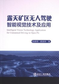 正版现货新书 露天矿区驾驶智能视觉技术及应用 9787502495725 阮顺领, 顾清华著