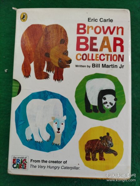 [英文版]Brown Bear What Do You See （全4册盒装）