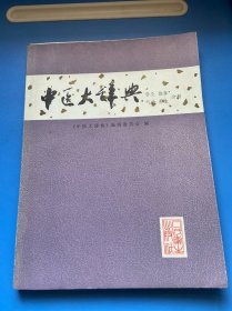 中医大辞典 针灸 推拿 气功 养生分册