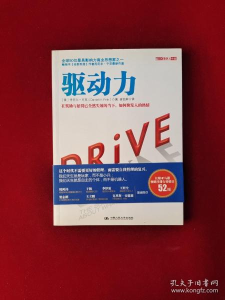 驱动力：在奖励与惩罚都已失效的当下 如何焕发人的热情