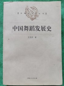 《中国舞蹈发展史》古典歌舞乐器文化文物文史文献史志，近全新正版