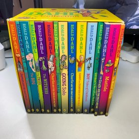 Roald Dahl Collection - 15 Paperback Book Boxed Set（全15册）罗尔德·达尔作品集 - 15本平装书盒装套装