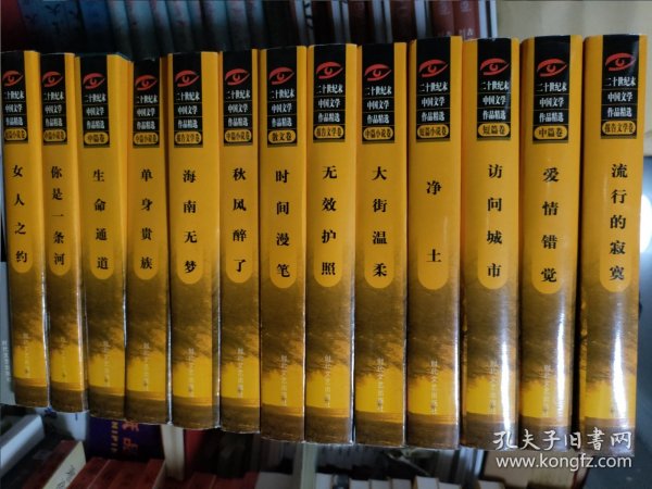 二十世纪末中国文学作品精选 全十三册