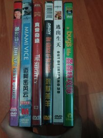 DVD6部合售（沉默的羔羊，迈阿密风云，邻家特工，真爱奇迹，逃出生天，虫虫特攻队）