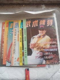 武术健身1993年全年六本