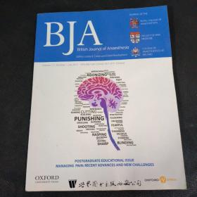 BJA: British Journal of Anaesthesia 医学学术麻醉外科原版外文英文学术论文期刊杂志2013年1月111卷1-132