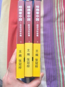 哈佛看中国 政治与历史卷+文化与学术卷+经济与社会卷（全三册合售)