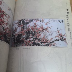 中国现代国画家精品集（16开精装本）内页干净一版一印