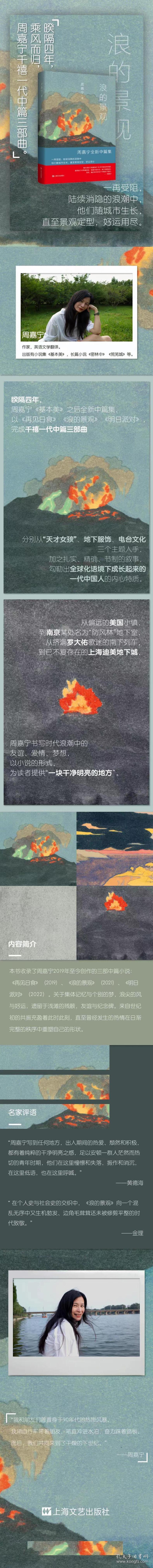 浪的景观周嘉宁上海文艺出版社