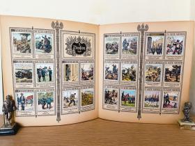约1930-1940年代《德意志帝国军团》大型画卡图册 保存完好 超大开本 一尘不染
