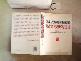 《中华人民共和国民事诉讼法》修改条文理解与适用