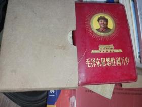 毛泽东思想胜利万岁。小开本，完整版，，有函套