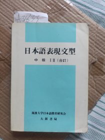 日本语表现文型（中级Ⅰ Ⅱ合订）A3833