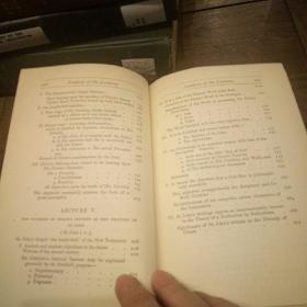 Liddon's  bampton lectures 1866( eight lectures preached before the university of Oxford)  李顿1866年班普顿讲座 (牛津大学)