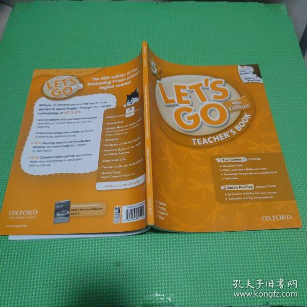 Let's Go: 5: Teacher's Book With Test Center Pack Ritzuko Nakata  / 9780194641524