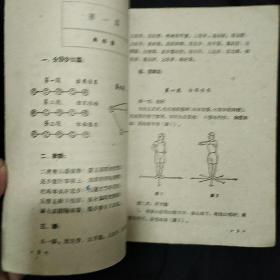 《六路短拳》吴志清编著 人民体育出版社 1959年3印 私藏 品佳 书品如图